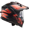 LS2 MX701 EXPLORER HPFC ALTER adventure helma matná-fluo-oranžová vel.S